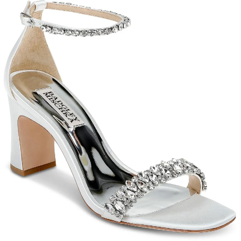 Premium Casual Footwear Badgley Mischka Womens Harriet  Rhinestone Heels