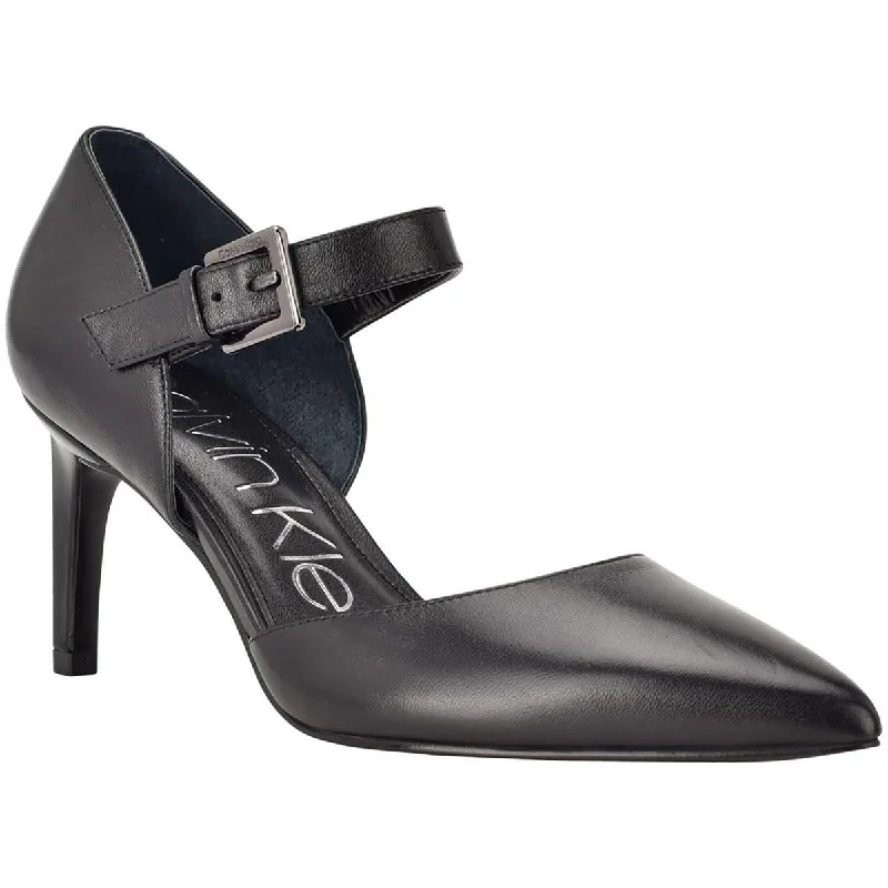 Flash Sales Today Calvin Klein Womens Sekin Buckle Dressy D'Orsay Heels