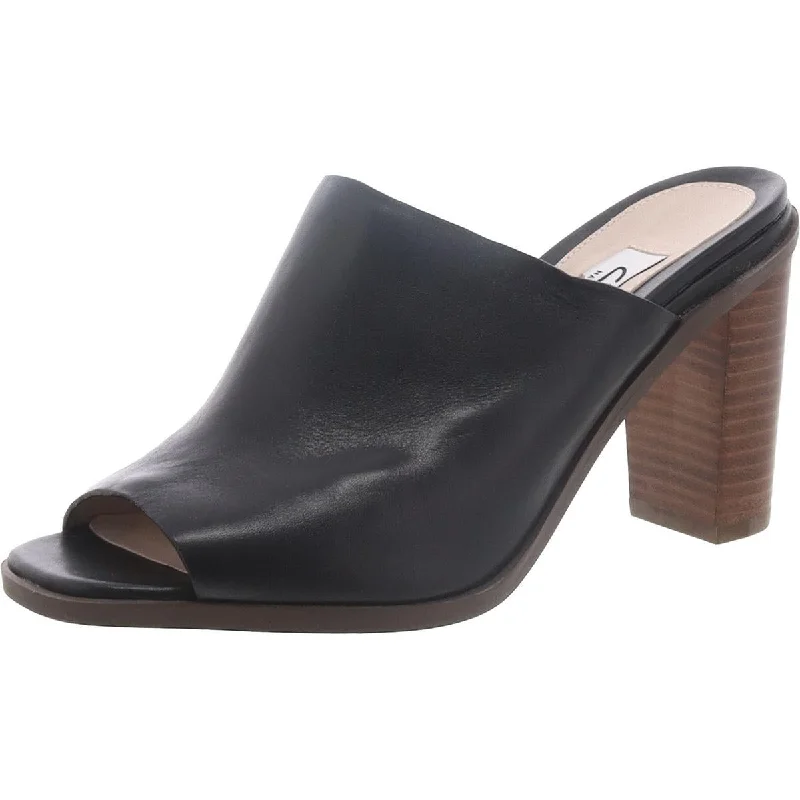 Evening Elegance Clarks Womens Image Gallery Leather Slip-On Mules