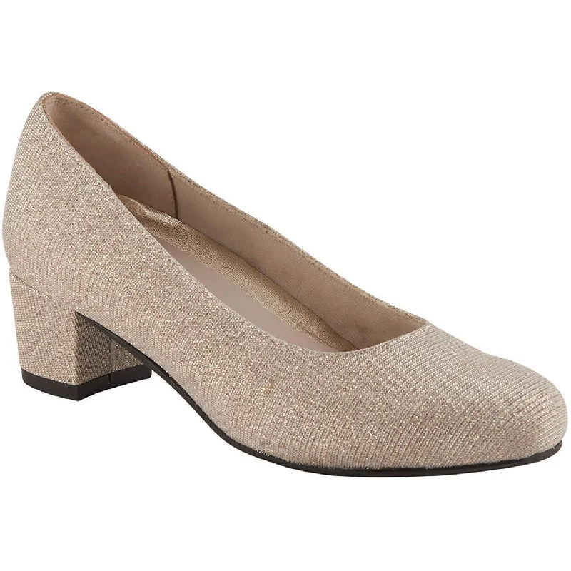 Must-Have Shoe Styles David Tate Womens Slip On Round Toe Kitten Heels