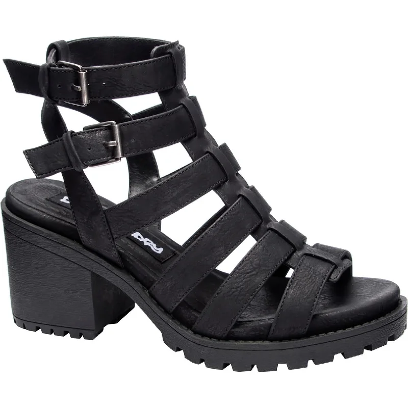 Exclusive Discounts Dirty Laundry Womens Fun Stuff Lugged Sole Gladiator Heel Sandals