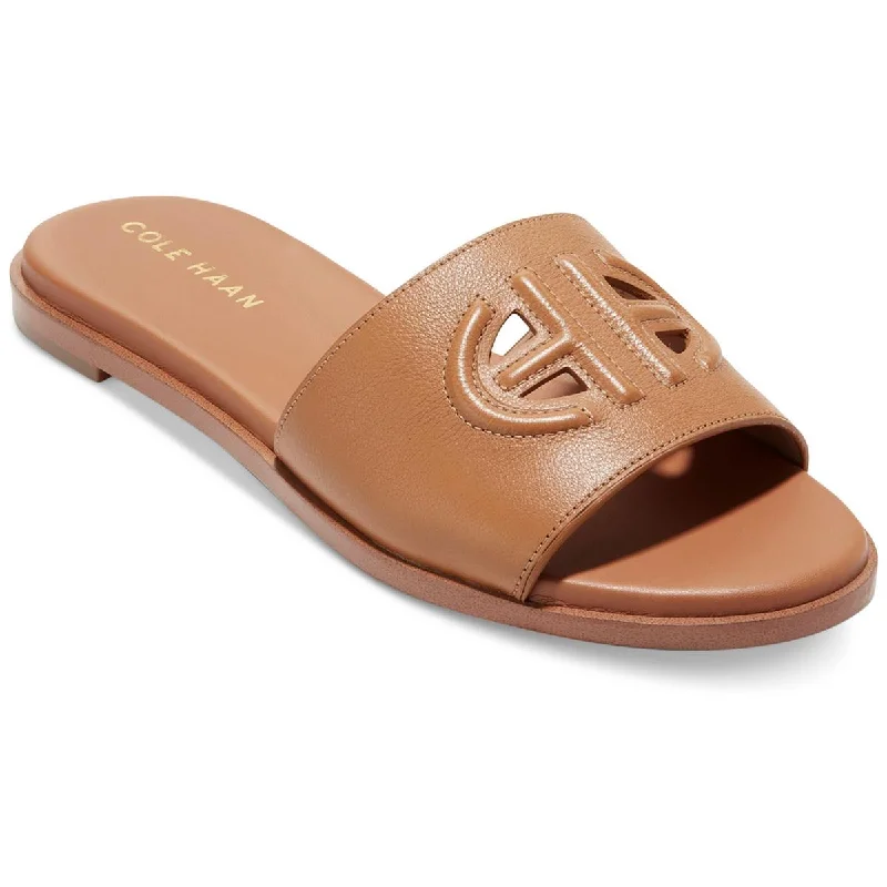 Timeless Elegance Sale FLYNN Womens Leather Slip on Flatform Sandals