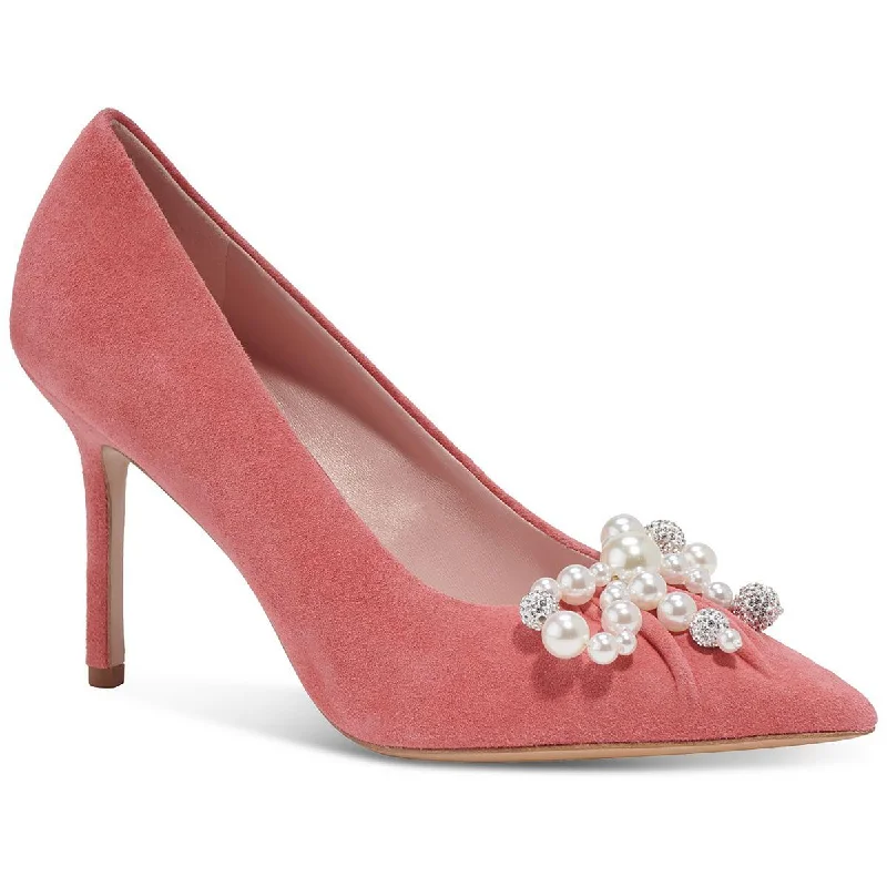 Find Your Unique Flair Kate Spade New York Womens Elodie High Bow Embellished Pumps