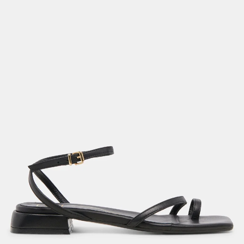 Sporty Fashion Offers Lexi Sandals Black Leather