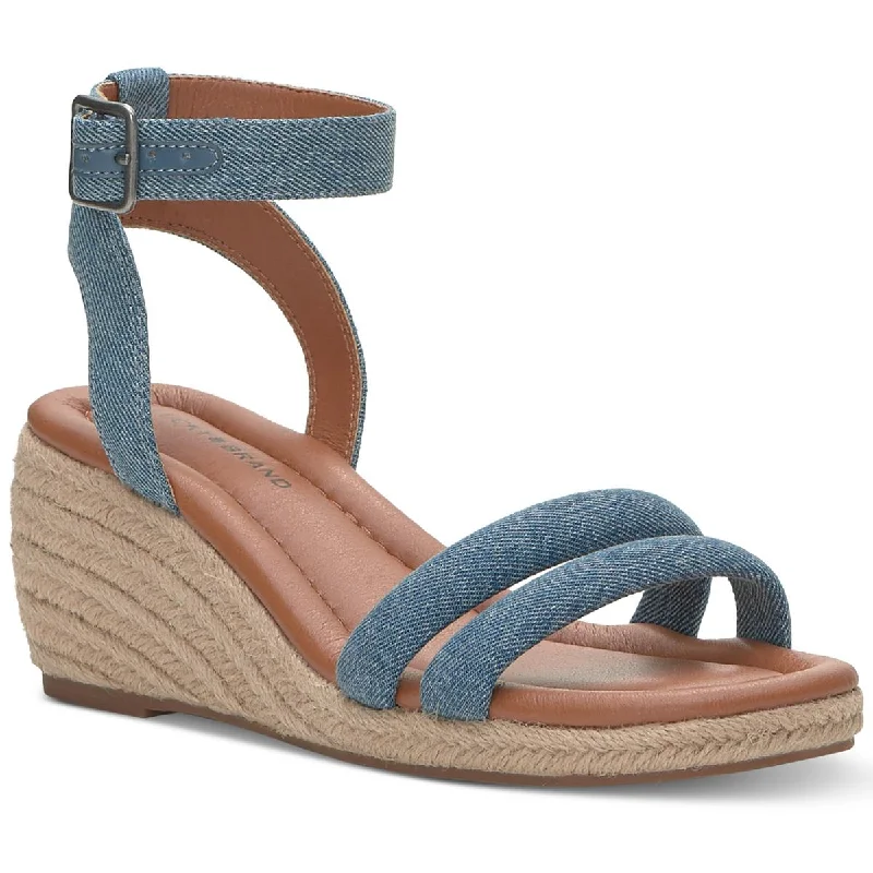 Contemporary Casual Footwear Lucky Brand Womens NASLI Ankle strap Wedge Wedge Sandals