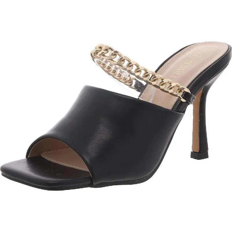 New Styles Just In Olivia Miller Womens Slip On Square Toe Slingback Heels