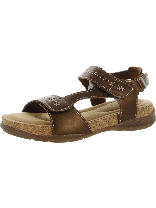 Flash Sales Today Roseville Mae Womens Leather Open Toe Sport Sandals