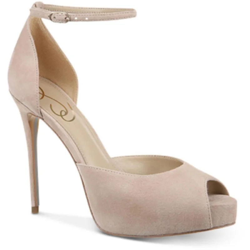 Don't Miss Out Sam Edelman Womens Florencia Solid Ankle Strap Heels