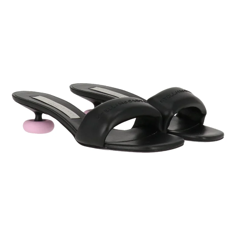 Essentials On Sale Stella Mccartney Womens Black Sandal