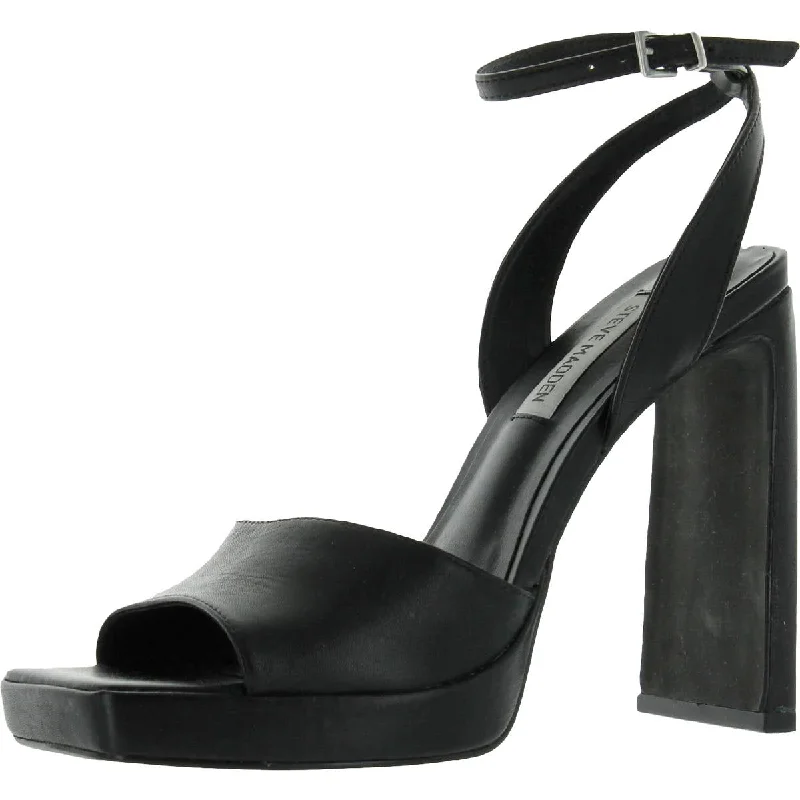 Get The Latest Trends Steve Madden Propel Women's Buckled Strappy Heeled Platform Sandal