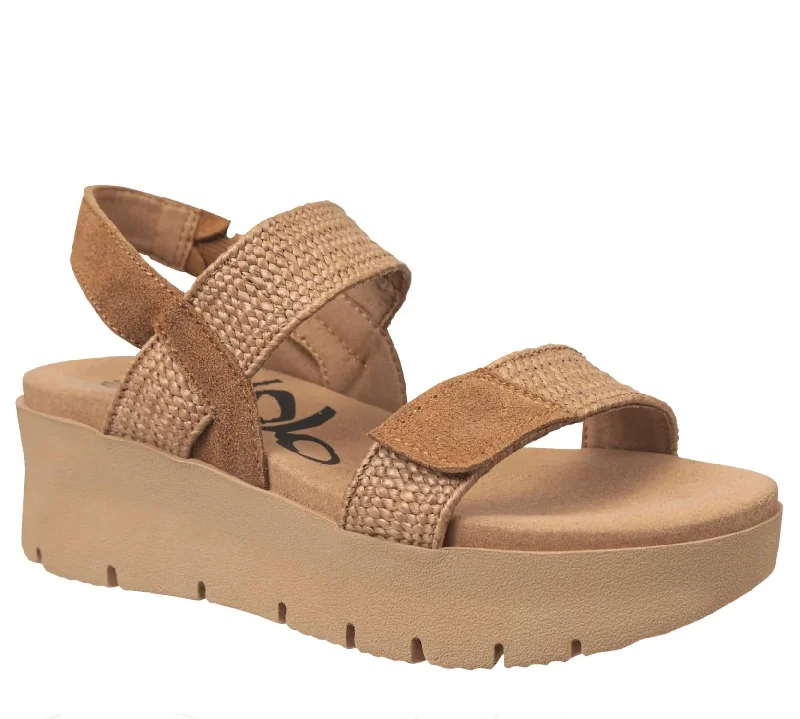 Women's Effortless Slip-Ons Women's Nova Platform Sandal In Brown