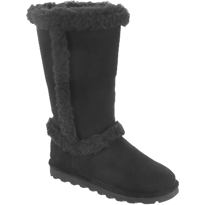 Flash Discount Bearpaw Womens Kendall Suede Cold Weather Mid-Calf Boots