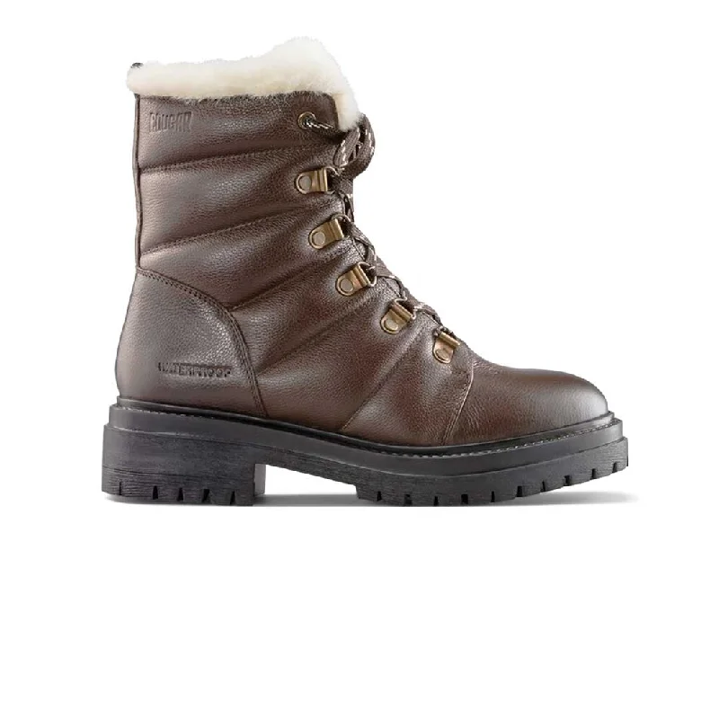 Must-Have Boots Sale Cougar - Women's Leather Waterproof Winter Boots (VANTAGE-DKBRN)