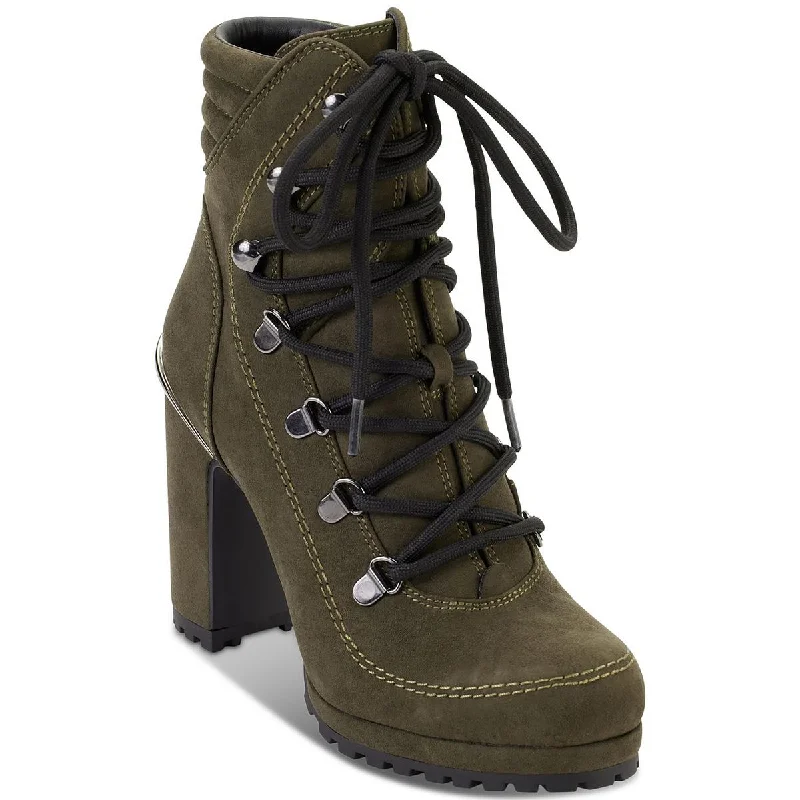 Effortless Style, Endless Impact DKNY Womens Lenni Dressy Leather Ankle Boots