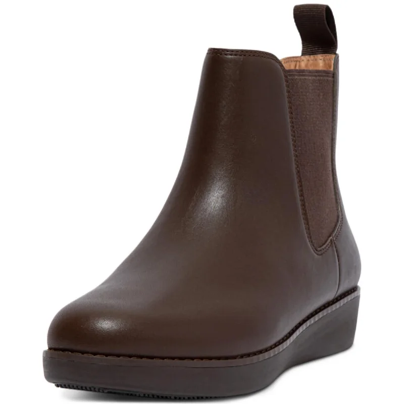 Chic Trends Unveiled Fitflop Womens Sumi Leather Almond Toe Chelsea Boots