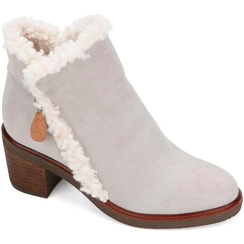 Soft Sole Shoes Discount Gentle Souls Womens Best 65MM Suede Chelsea Boots