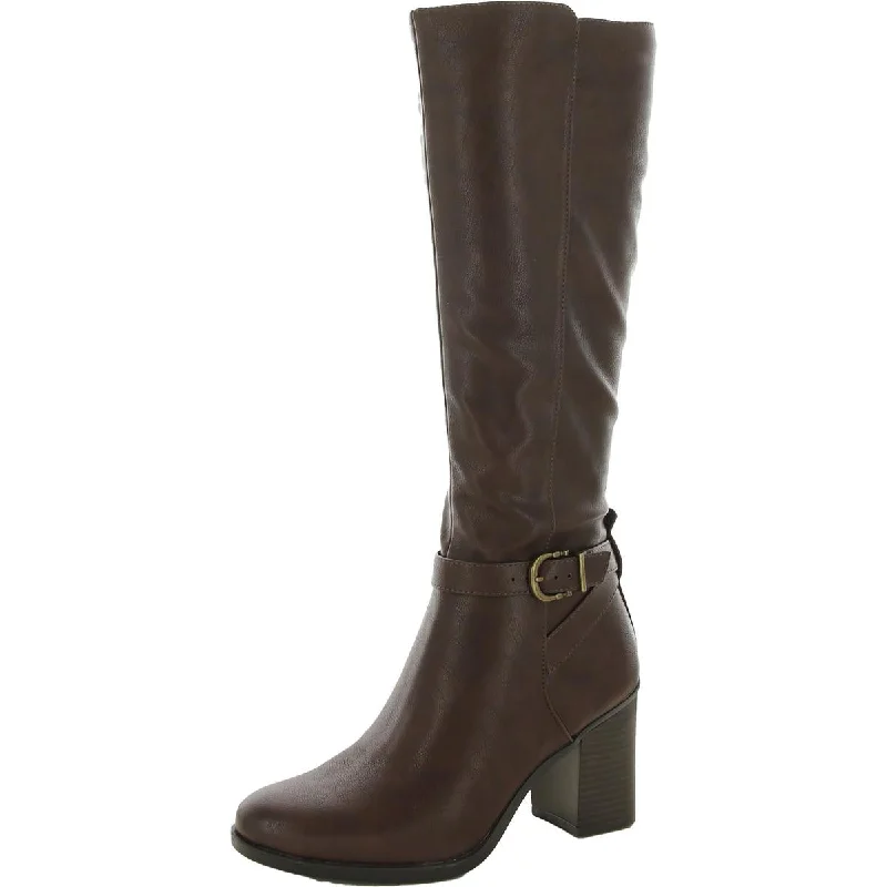 On-Trend Fashion Offers Naturalizer Womens Joslynn Faux Leather Knee-High Boots