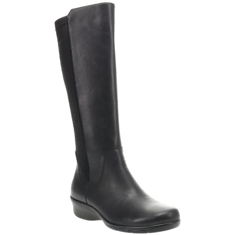 New Season Fashion Preview Sale Propet Womens West Leather Embossed Knee-High Boots