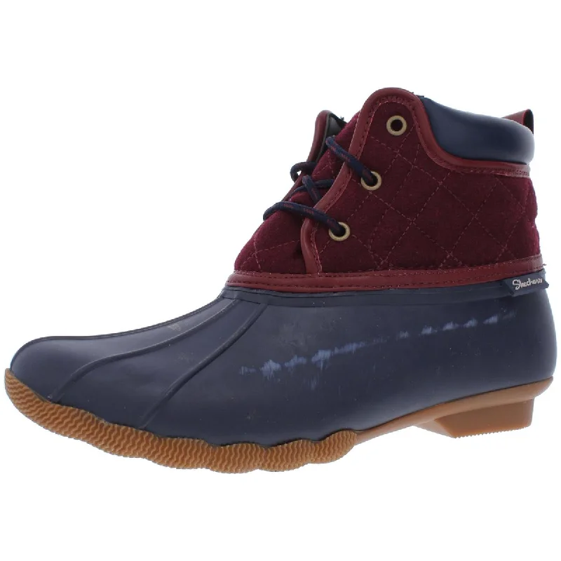 Trendy Footwear Sale Skechers Womens Pond Lil Puddles  Quilted Waterproof Winter Boots