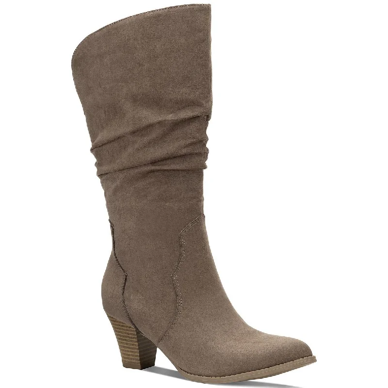 Durable Dress Shoes Promotion Style & Co. Womens Arlenee Mid-Calf Boots