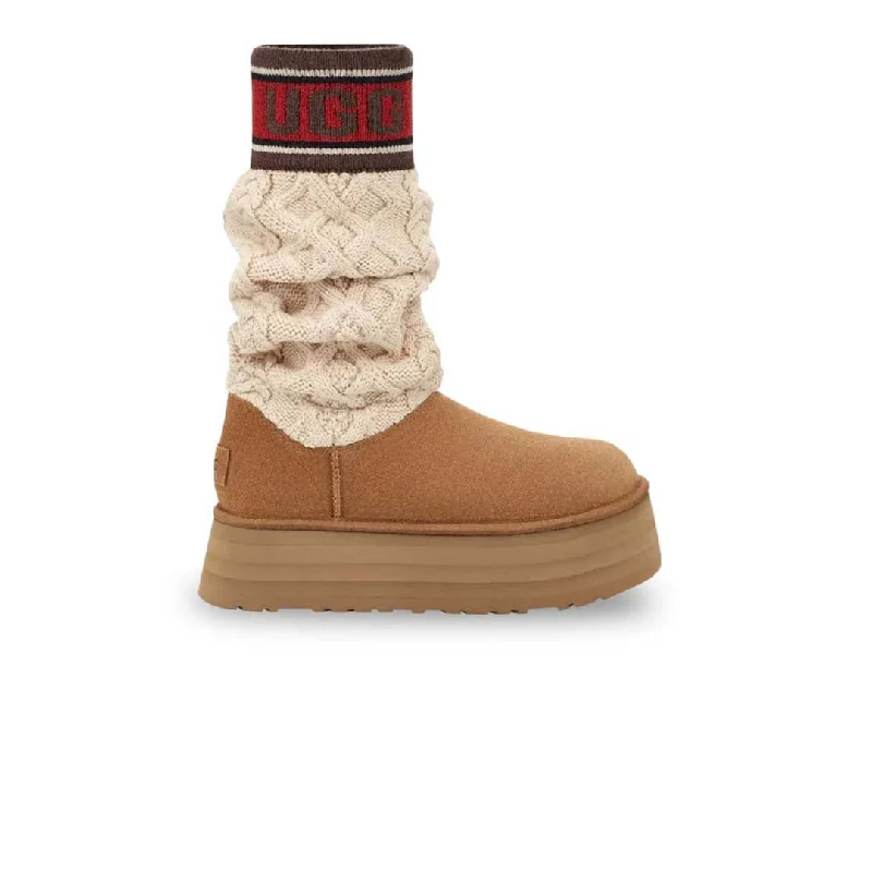 Inspired By You, Designed For You UGG® - Women's Classic Sweater Letter Boots (1144045-CHE)