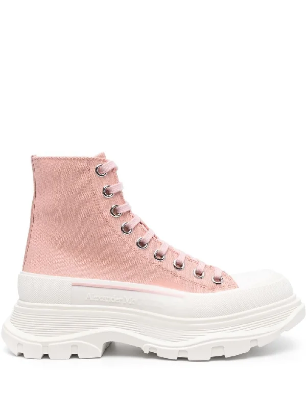 Streetwear-Inspired Footwear Alexander Mcqueen Women's Boots pink