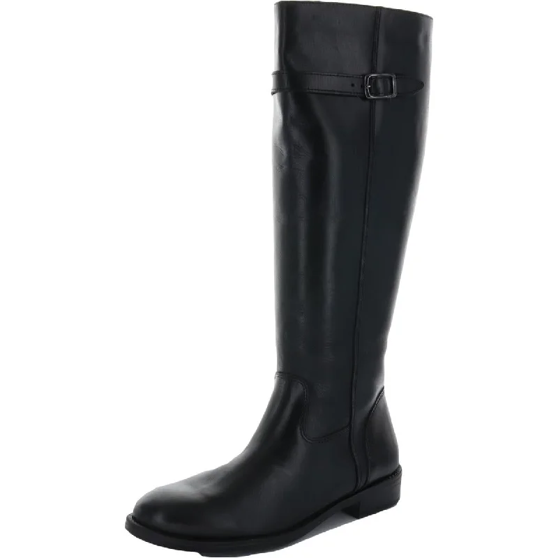 Trendy Footwear Sale Antonia Womens Leather Knee-High Riding Boots