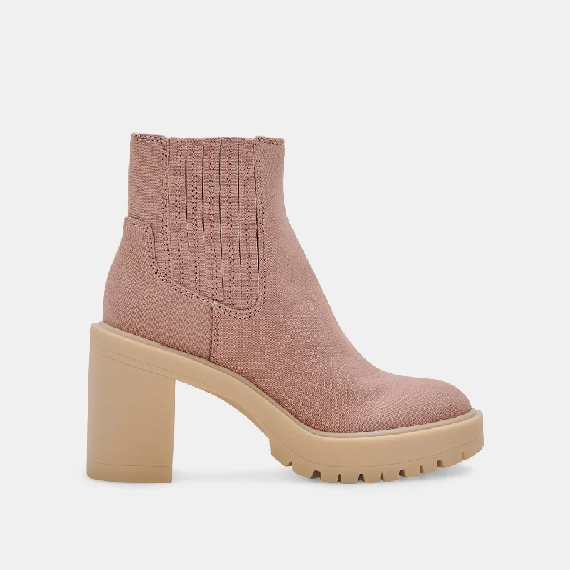 Seasonal Style Discounts CASTER BOOTIES CAFE CANVAS