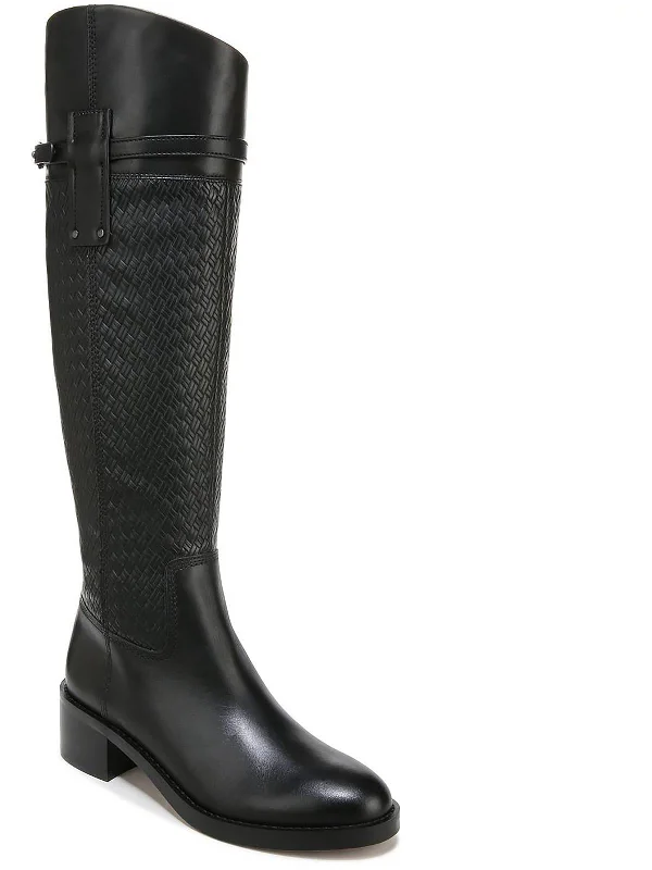 Women's Flats Sale Colttall Womens Leather Tall Knee-High Boots