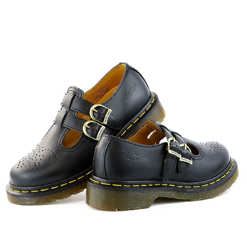 Trend Alert Dr. Martens 8065 Mary Jane Shoe - Black Smooth - Womens