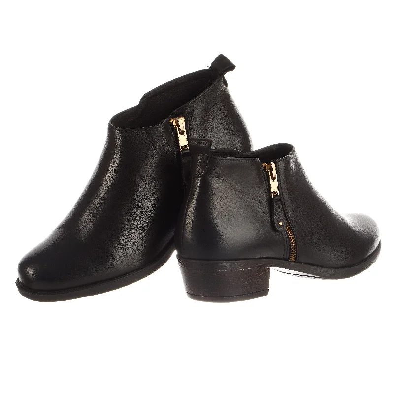 Women's Modern Shoes Eric Michael London Leather Bootie - Women's