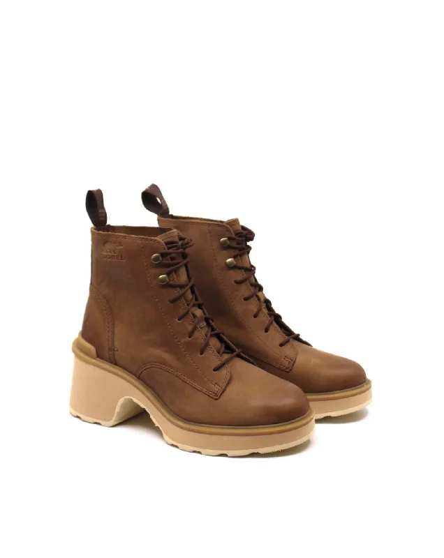 Trendy Women's Wear Collection Hi-Line Lace Up Boot In Umber/ceramic