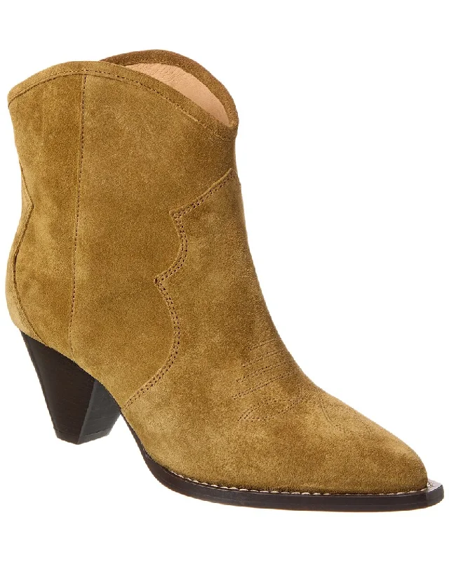 Supportive Shoes Offer Isabel Marant Darizo Suede Ankle Boot