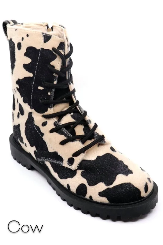 Ultra-Light Footwear Sale Kona Lace-Up Boots In Cow