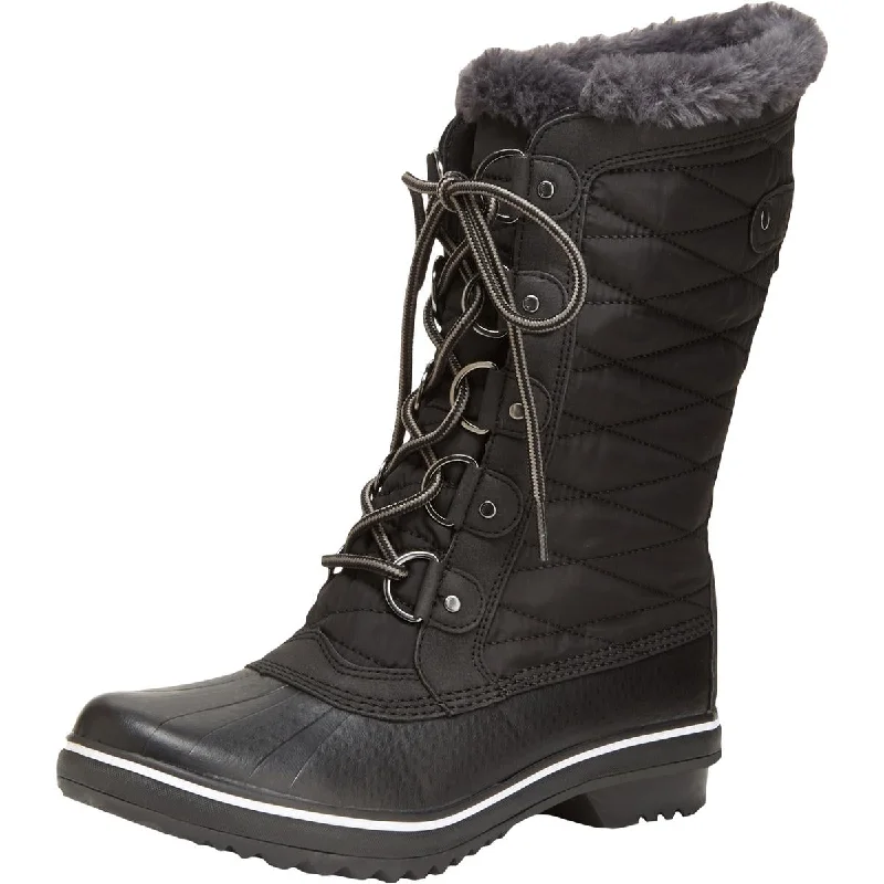 Fashionable Everyday Shoes Lorna Encore Womens Quilted Snow Winter Boots