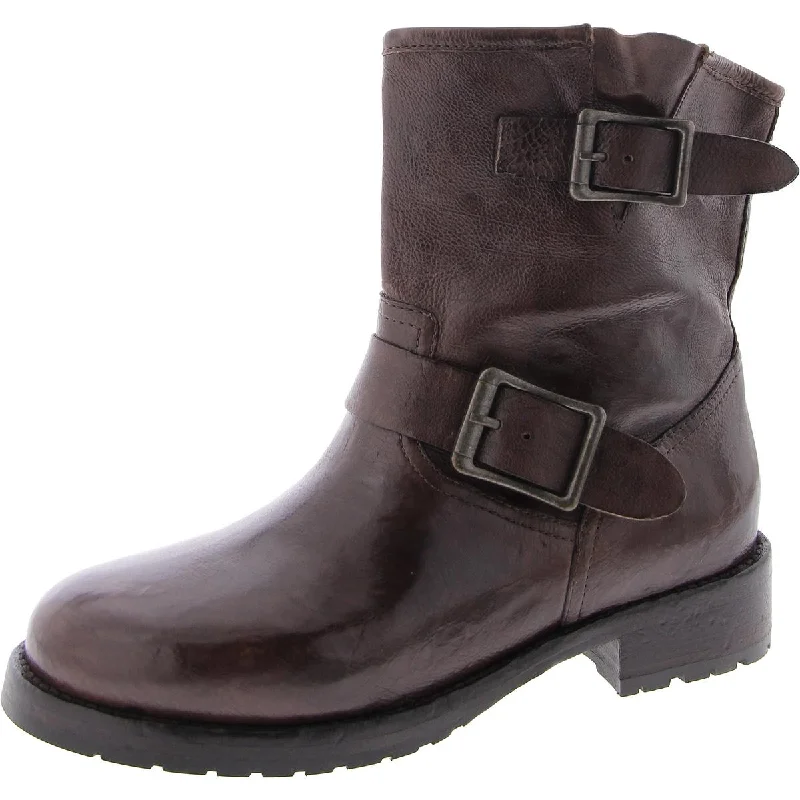 All-Day Comfort Shoes Sale Lulah Womens Leather Buckle Ankle Boots