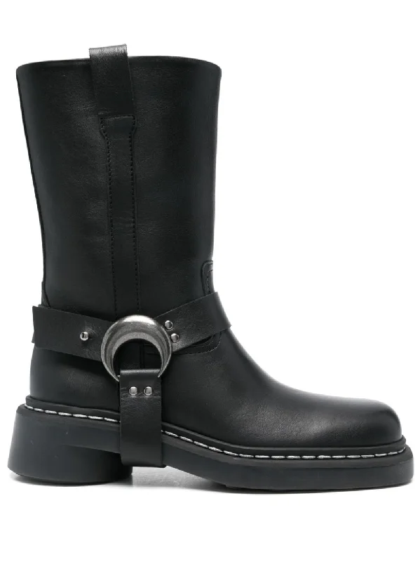 Women's Bold Fashion Shoes Marine Serre Women's Boots