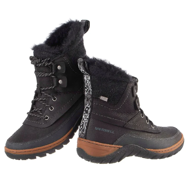 Spring Offer Merrell Sylva Mid Lace Wtpf-W Snow Boot -Women's