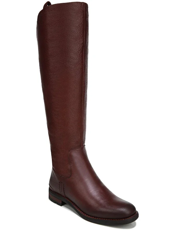 Urban Elegance Deals Meyer Womens Leather Zipper Knee-High Boots