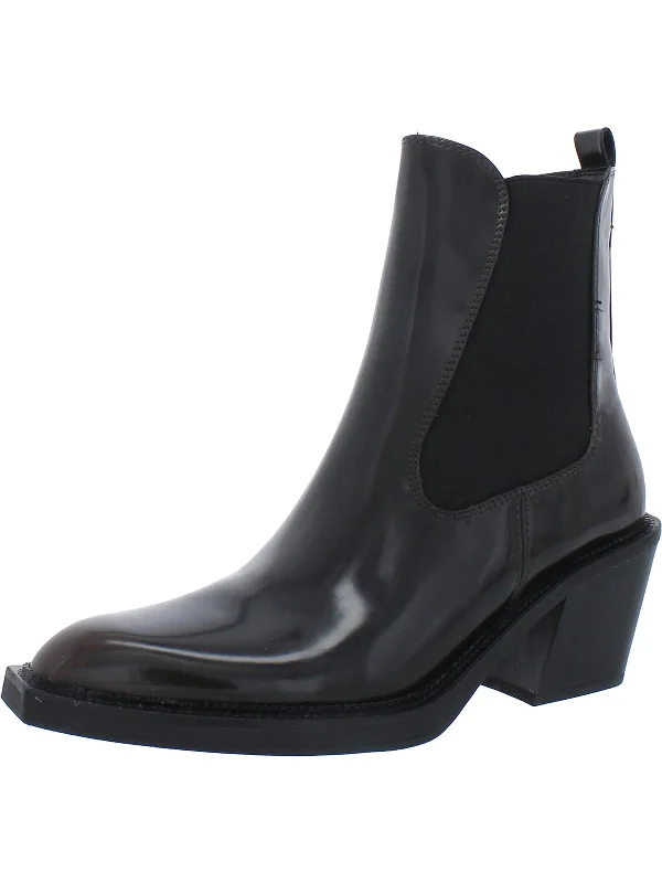 Discover Now MIndy Womens Block Heel Mid-Calf Boots