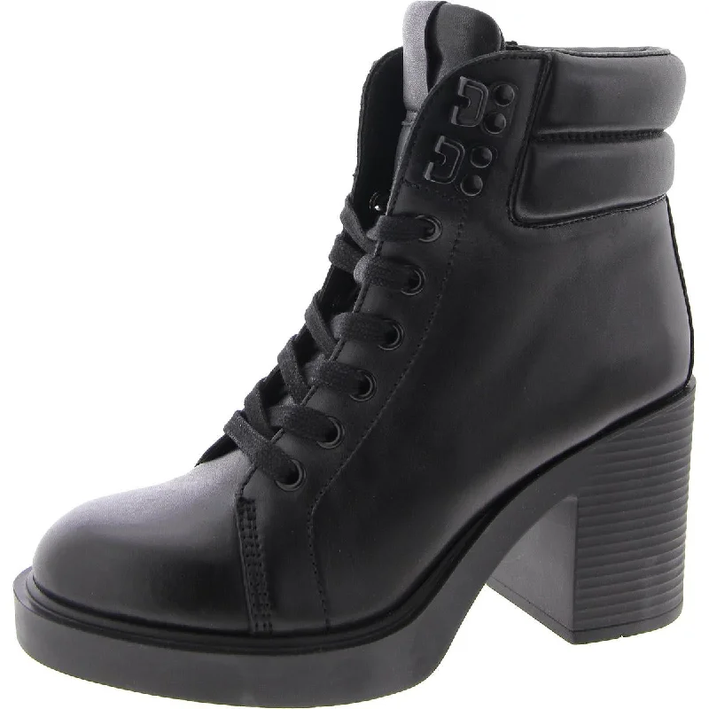 Trendy Footwear Sale Orion Womens Leather Ankle Combat & Lace-Up Boots