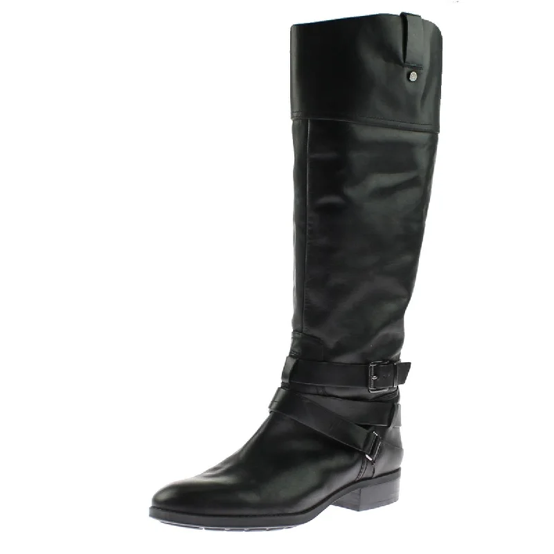 Clearance Event Pazell Womens Leather Riding Knee-High Boots