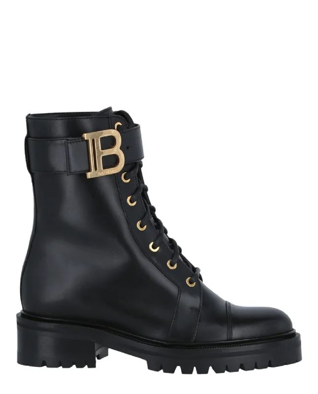 Non-Slip Shoes Sale Ranger Romy Leather Combat Boots