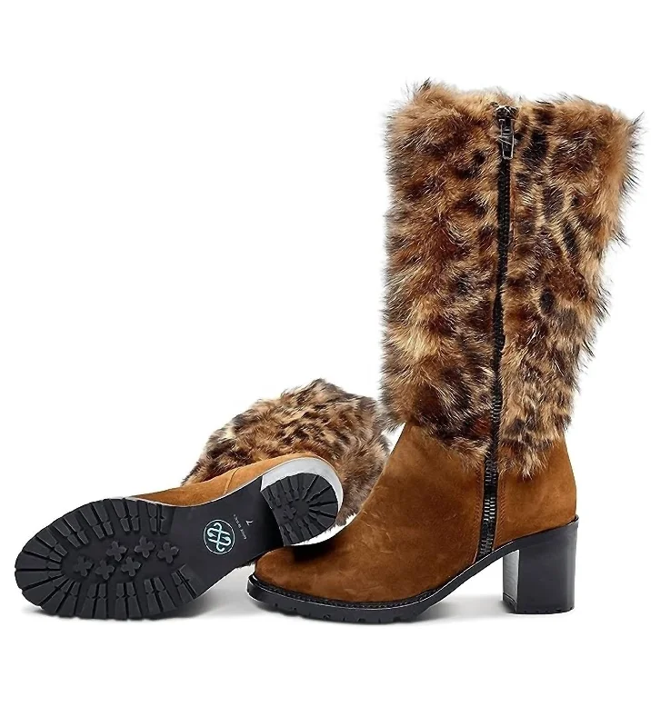 Massive Selection Sale Rosina Heeled Boots In Leopard