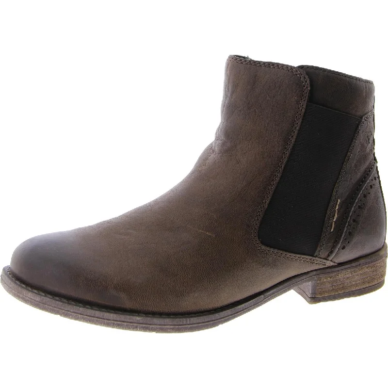 Stylish Casual Footwear Sienna 45 Womens Leather Short Ankle Boots