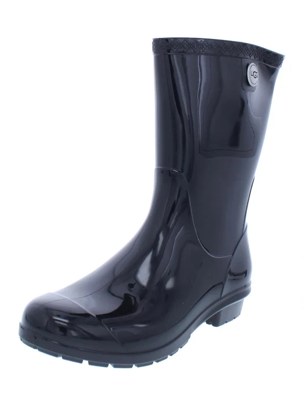 Top Brand Discounts Sienna Womens Rubber Mid-Calf Rain Boots