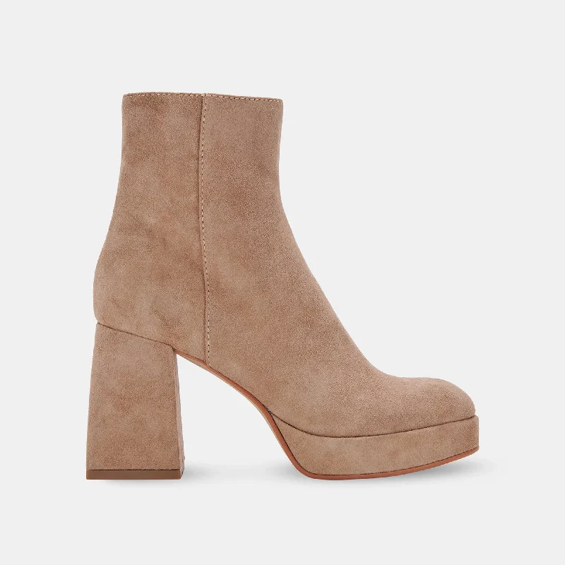 Budget Saver ULYSES BOOTS MUSHROOM SUEDE