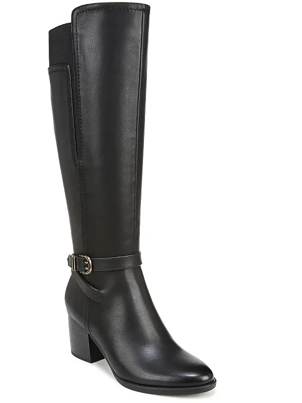 Special Offers, Don't Miss Uptown Womens Faux Leather Wide Calf Knee-High Boots