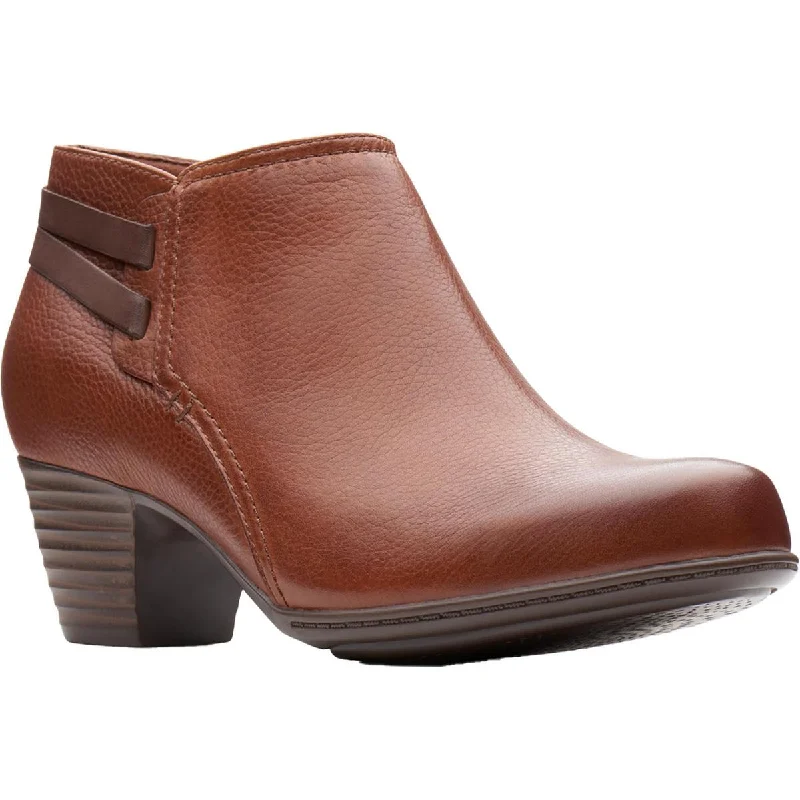 Style Breakthroughs Valarie Ashley Womens Leather Shooties Ankle Boots