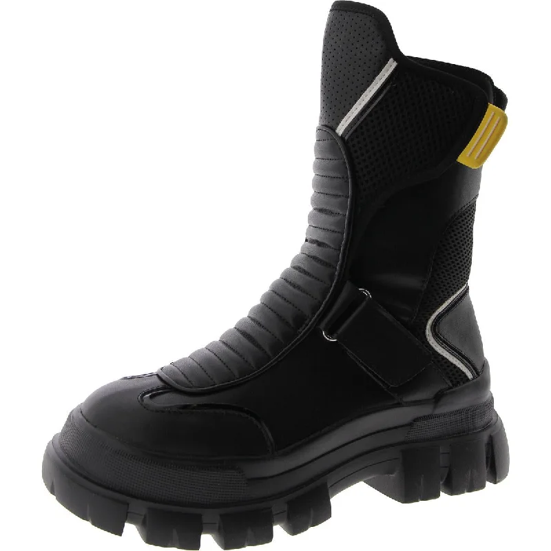 Women's Shoe Sale Volt Womens Leather Adjustable Mid-Calf Boots